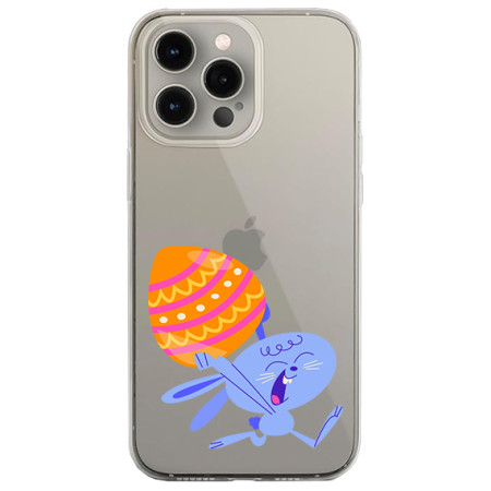 Husa personalizata Apple iPhone 14 Pro Max, Happy