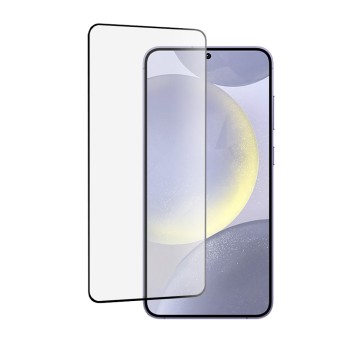 Folie de sticla compatibila Samsung Galaxy S24 Plus, 3D, DD Protectie Profesionala, Adeziv Complet, Negru