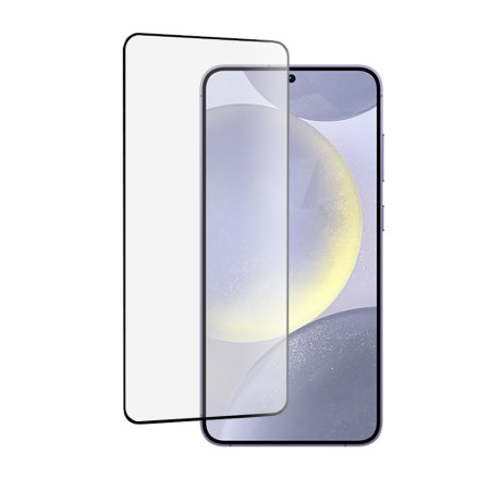 Folie de sticla compatibila Samsung Galaxy S24 Plus, 3D, DD Protectie Profesionala, Adeziv Complet, Negru