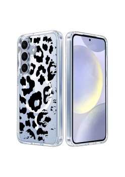 Husa pentru Samsung Galaxy S25, Atasare Magnetica, MagSafe, Pattern Skin 42, Clear