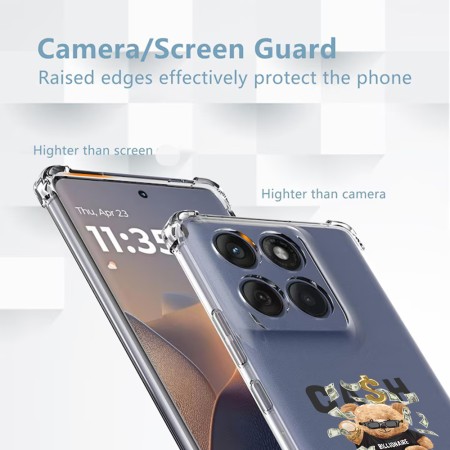 Husa Antisoc pentru Motorola Edge 60 / Edge 60 Fusion - AirBag TPU, Colțuri Ranforsate - Risk Taker 