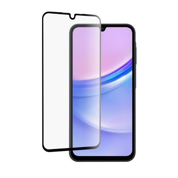 Folie de sticla securizata compatibila Samsung Galaxy A15, 9D, DD Protectie Profesionala, Adeziv Complet, Transparent