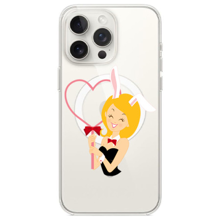 Husa personalizata Apple iPhone 14 Pro, MagSafe, Play Love