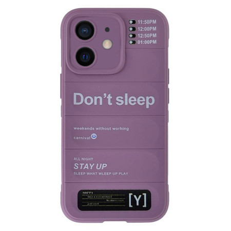 Husa compatibila cu Apple iPhone 12, Personalizata Shockproof Rugged, Camera Protect, Mov