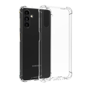 Husa Anti Shock compatibila cu Samsung Galaxy A14, Flexibil, Anti-Explozie, AntiDust, Transparenta