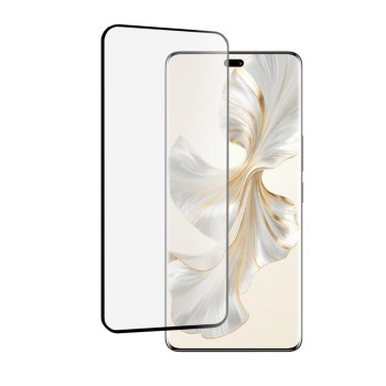 Folie de sticla compatibila Honor 100 Pro, 3D, DD Protectie Profesionala, Adeziv Complet, Negru
