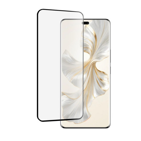 Folie de sticla compatibila Honor 100 Pro, 3D, DD Protectie Profesionala, Adeziv Complet, Negru