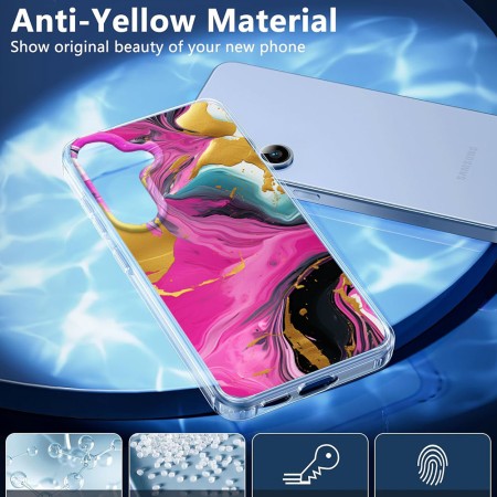 Husa pentru Samsung Galaxy S25, Compatibila MagSafe, Model Neons and Brights 33, Protectie AntiSoc, Incarcare Wireless