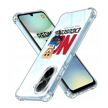 Husa Antisoc pentru Xiaomi Redmi A5 4G - AirBag TPU, Colțuri Ranforsate - No Excuses