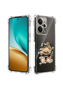 Husa Antisoc pentru Realme 14 / Realme 14T - AirBag TPU, Colțuri Ranforsate - Cash is King