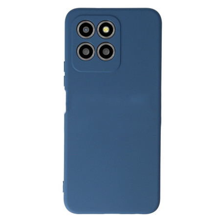 Husa silicon compatibila Honor 70 Lite, Camera SuperProtect, Anti-Zgarieturi Interior din Microfibra, Albastru