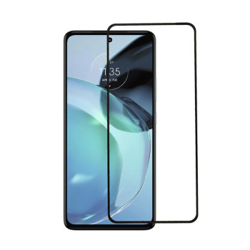 Folie de Sticla compatibila Motorola Moto G72/G82/G52/Edge 30, HTPMAG Profesionala 3D, Full Cover, Negru