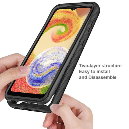 Husa 360 DefencePro compatibila Samsung Galaxy A05, Black