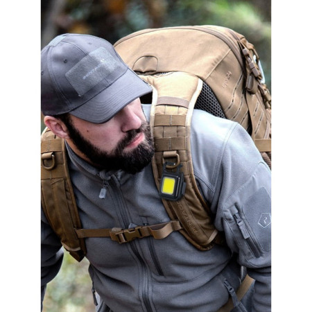 Lanterna de buzunar cu 30 LED-uri, incarcare usb Tip-C, Tip Breloc, destinata ciclism, alpinism, exterior, camping, Negru