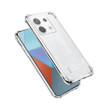 Husa Antisoc compatibila Xiaomi Redmi Note 13 5G, PRO AirBag, Clear