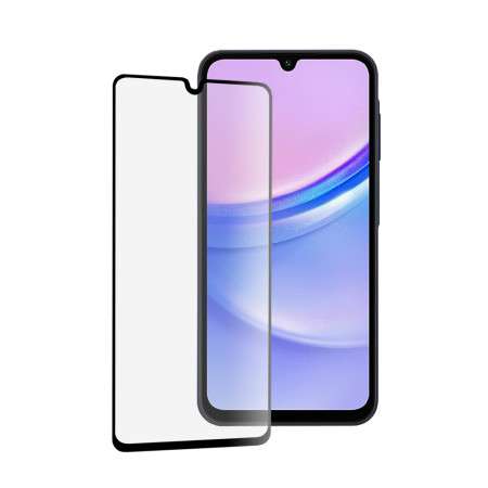 Folie sticla telefon compatibila Samsung Galaxy A15, Full Glue, 111D, Black