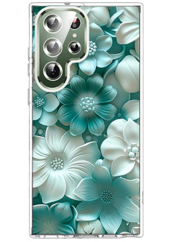 Husa pentru Samsung Galaxy S25 Ultra, Atasare Magnetica, MagSafe, 3D Flower Medley 8