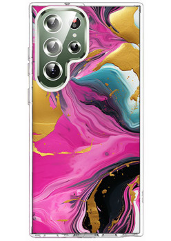 Husa personalizata compatibila Samsung Galaxy S23 Ultra, MagSafe Atasare Magnetica, Antisoc, Neons and Brights 33