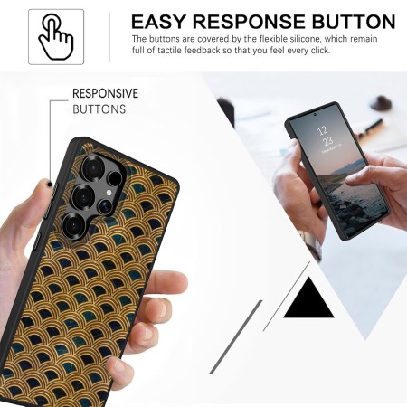 Husă pentru Samsung Galaxy S25 Ultra, DC Cobalt Marble, Protecție Cameră, Antișoc, Design Slim, Zen Luxe