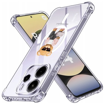 Husa Antisoc pentru Xiaomi Redmi Note 14 4G (Standard) - AirBag Magsafe, Colțuri Ranforsate - Girl Power