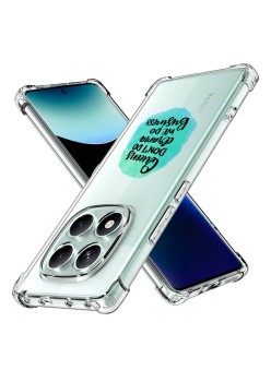 Husa Antisoc pentru Xiaomi Redmi Note 14 Pro 4G / Poco F7, AirBag PRO, Clear, Queens Don't Do Drama We Do Business 