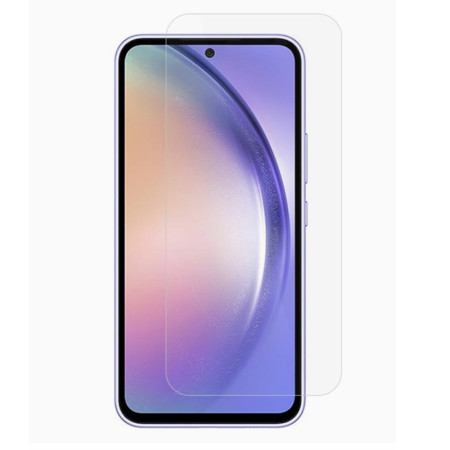 Folie de sticla compatibila Samsung Galaxy A55 5G, 9H, Case Friendly, Profesionala, Transparenta
