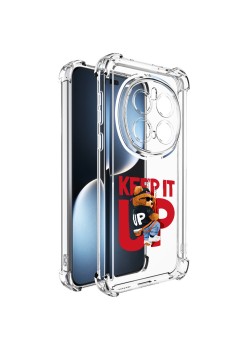 Husa Antisoc pentru Honor Magic7 Pro, AirBag PRO, Clear, Keep it Up