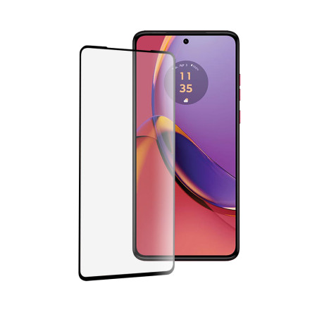 Folie sticla telefon compatibila Motorola Moto G84, Full Glue, 111D, Black