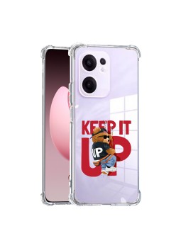 Husa Antisoc pentru Oppo Reno13 F, AirBag PRO, Clear, Keep it Up