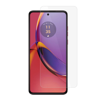 Folie sticla telefon compatibila Motorola Moto G84, 9H, Case Friendly, Profesionala, Transparenta