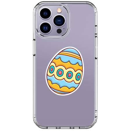 Husa personalizata Apple iPhone 15 Pro, Egg Galben