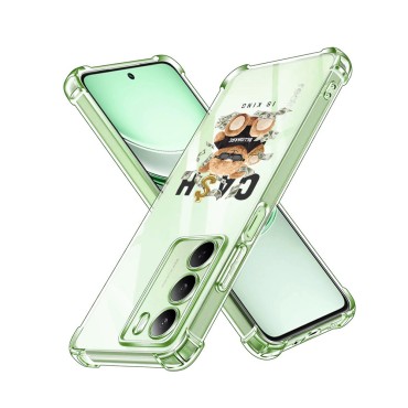 Husa Antisoc pentru Realme 14x - AirBag TPU, Colțuri Ranforsate - Cash is King