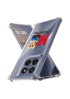 Husa Antisoc pentru Motorola Edge 60 / Edge 60 Fusion - AirBag TPU, Colțuri Ranforsate - No Excuses