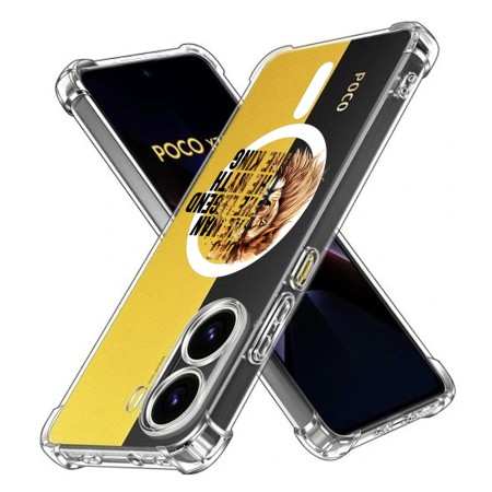 Husa Antisoc pentru Xiaomi Poco X7 Pro - AirBag TPU, Colțuri Ranforsate - The Man The Myth
