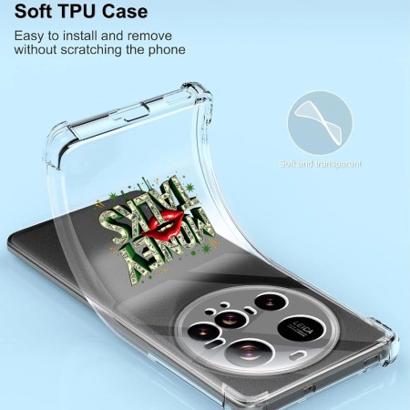 Husa Antisoc pentru Xiaomi 15 Ultra - AirBag TPU, Colțuri Ranforsate - Money Talks 