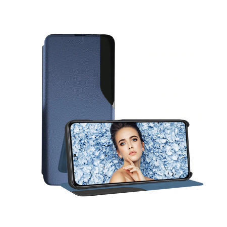 Husa Tip Carte compatibila Xiaomi Redmi 12C, Stand View, Albastru