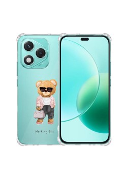 Husa Antisoc pentru Honor 400 Lite - AirBag TPU, Colțuri Ranforsate - Working Girl