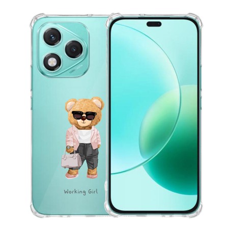 Husa Antisoc pentru Honor 400 Lite - AirBag TPU, Colțuri Ranforsate - Working Girl
