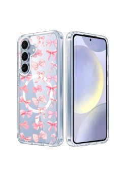 Husa pentru Samsung Galaxy S25, magnetica compatibila MagSafe, Coquette, protectie completa anti soc