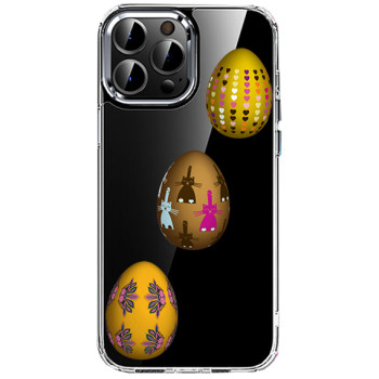 Husa personalizata Apple iPhone 14 Pro, Egg Gold 