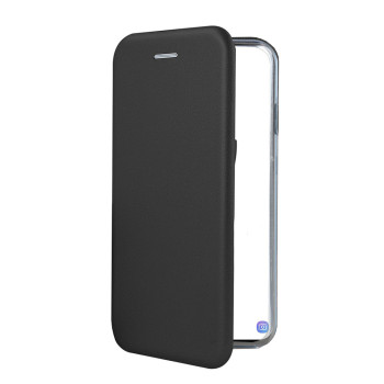 Husa tip carte compatibila Honor Magic 5 Pro Slim Case Elegance, Inchidere Magnetica, Blumarin