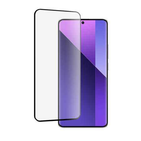 Folie de sticla pentru Xiaomi Redmi Note 13 Pro Plus 5G, 3D, DD Protectie Profesionala, Adeziv Complet, Negru