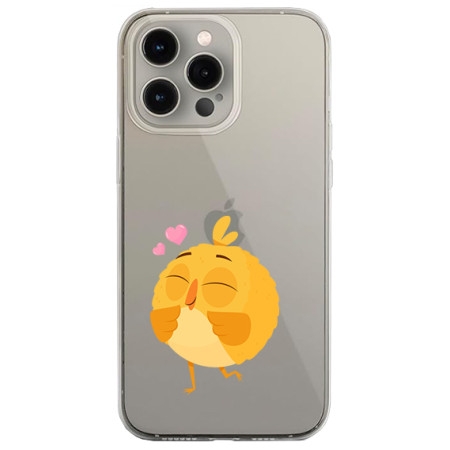 Husa personalizata Apple iPhone 14 Pro Max, Happy Chick