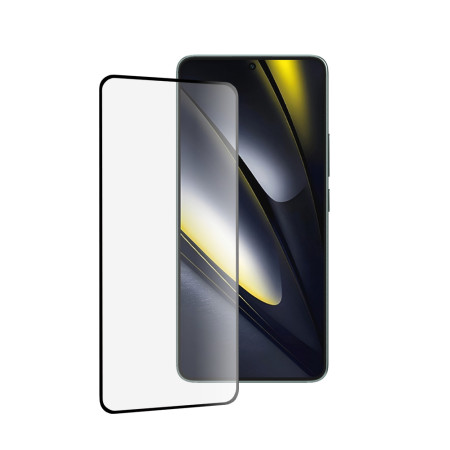 Folie sticla telefon pentru Xiaomi Poco F6, Full Glue, 111D, Black