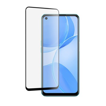 Folie de sticla securizata compatibila Oppo A53 5G / A73 5G, 9D, DD Protectie Profesionala, Adeziv Complet, Transparent