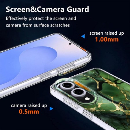 Husa magnetica compatibila MagSafe pentru Samsung Galaxy S25 Edge, model DC4, protectie completa anti soc