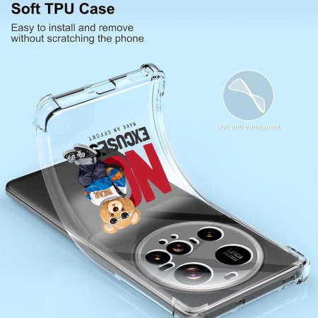 Husa Antisoc pentru Xiaomi 15 Ultra AirBag TPU, Colțuri Ranforsate - No Excuses