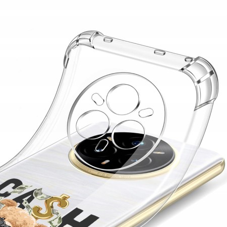 Husa Antisoc pentru Realme 14 Pro+ AirBag TPU, Colțuri Ranforsate - Cash is King