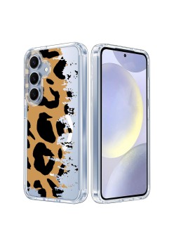 Husa pentru Samsung Galaxy S25, Atasare Magnetica, MagSafe, Pattern Skin 07, Clear