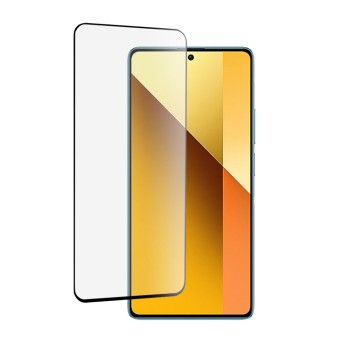 Folie de sticla pentru Xiaomi Redmi Note 13 4G / 5G / Note 13 Pro 4G / 5G / Poco M6 Pro 4G / Poco X6, 3D, DD Protectie Profesionala, Adeziv Complet, Negru